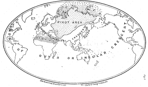 Mackinder World Map